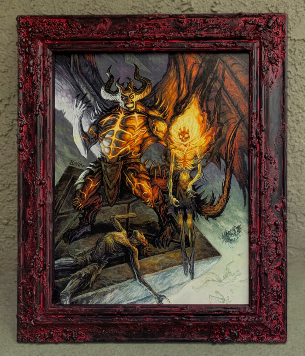 Limited Edition - Ob Nixilis, Demon Tar frame