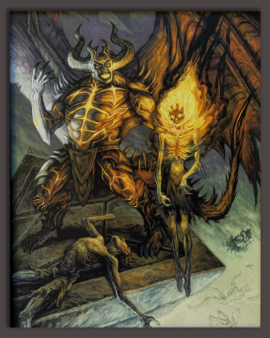 Limited Edition - Ob Nixilis, Demon Tar frame