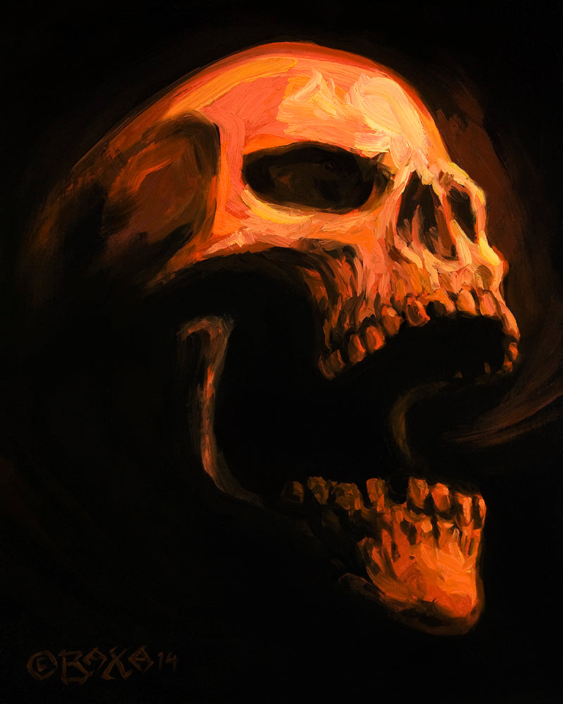 Snarl Skull, Red